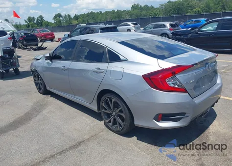 2019 Honda Civic Sport from USA, damaged, VIN 2HGFC2F83KH598630